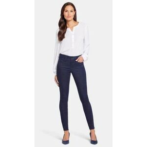 NOT YOUR DAUGHTERS JEANS NYDJ AMI SKINNY DARK WASH DENIM JEANS SIZE 10